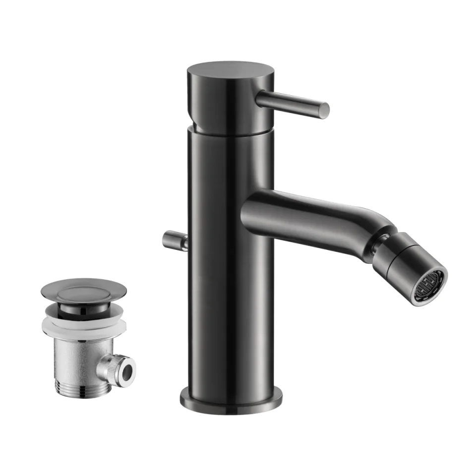 Single Lever Bidet Mixer With Pop up Waste product image - Image 1