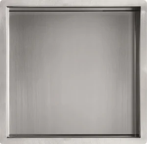 Just Taps Stainless Steel Shower Niche 300X300