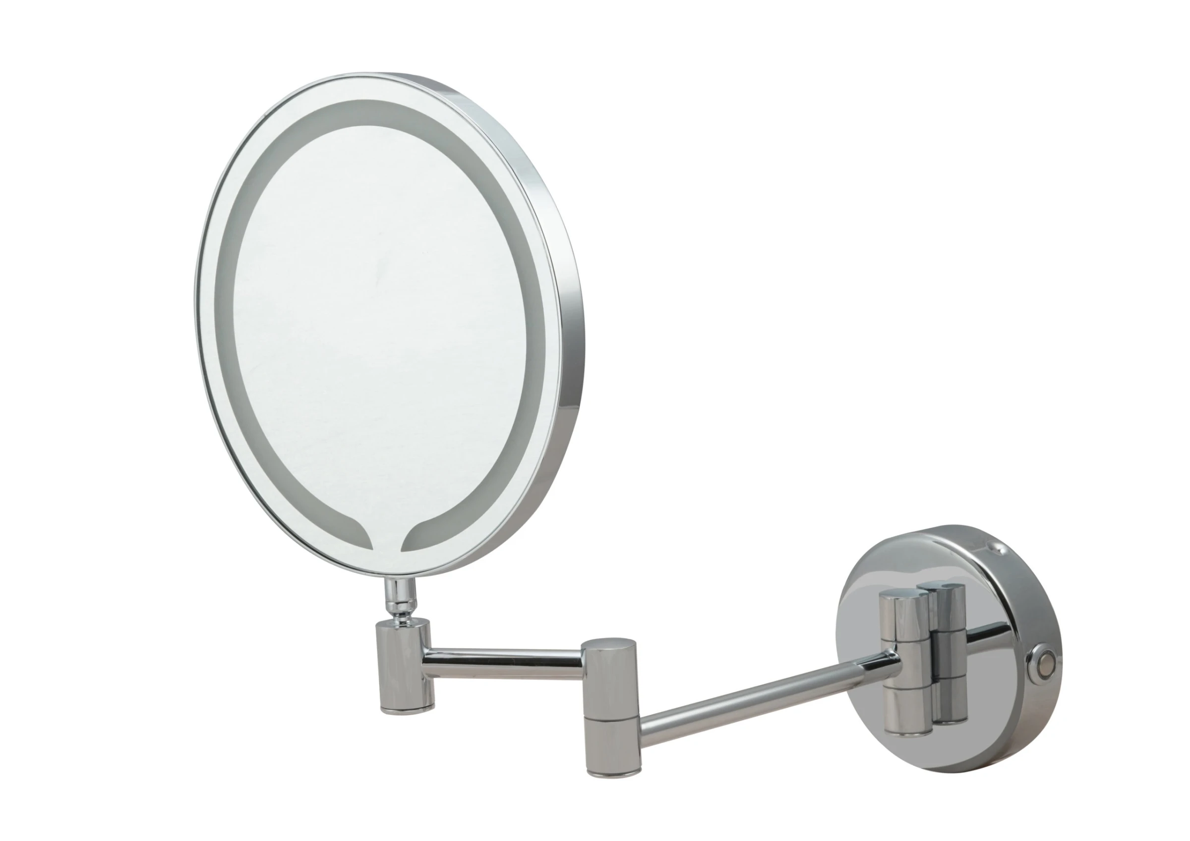 Just Taps Zoom Makeup Mirror Chrome