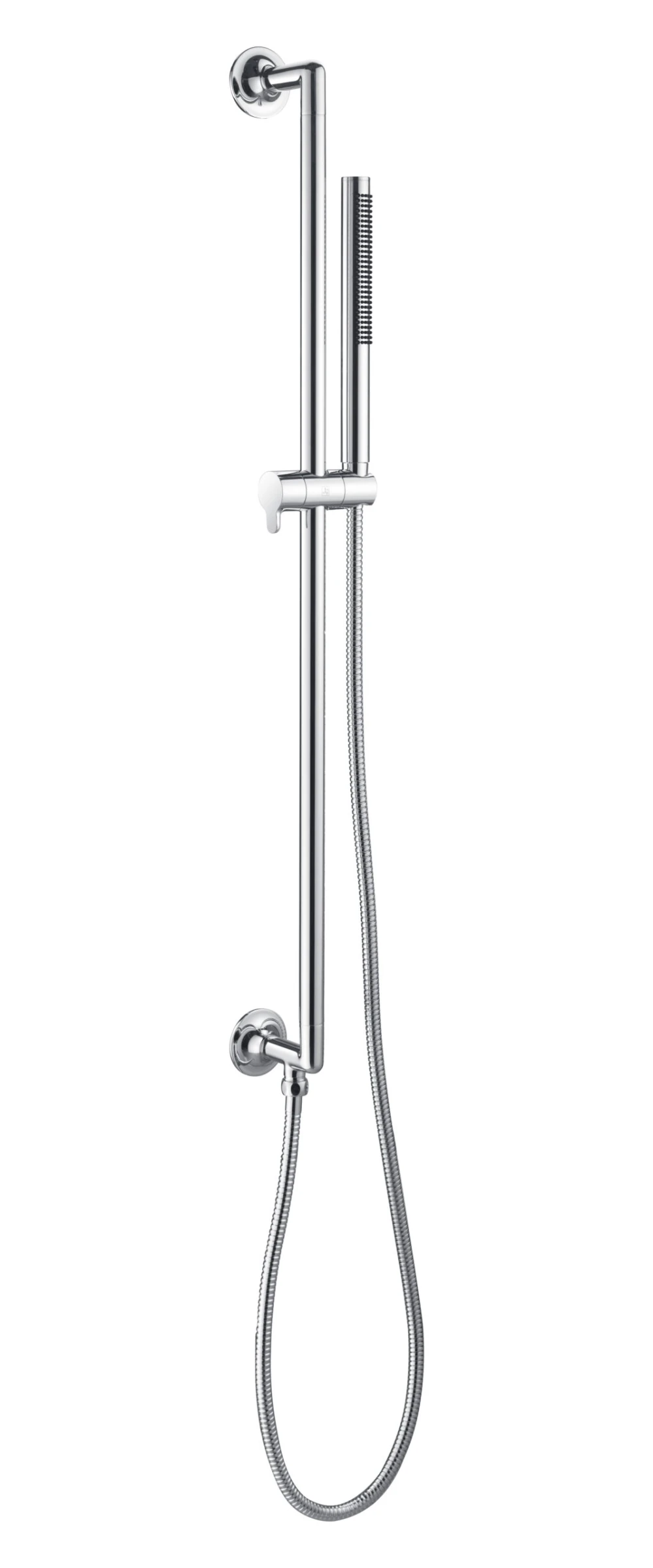 Just Taps Kono Slide Rail With Pencil Shower Handle And Hose Chrome