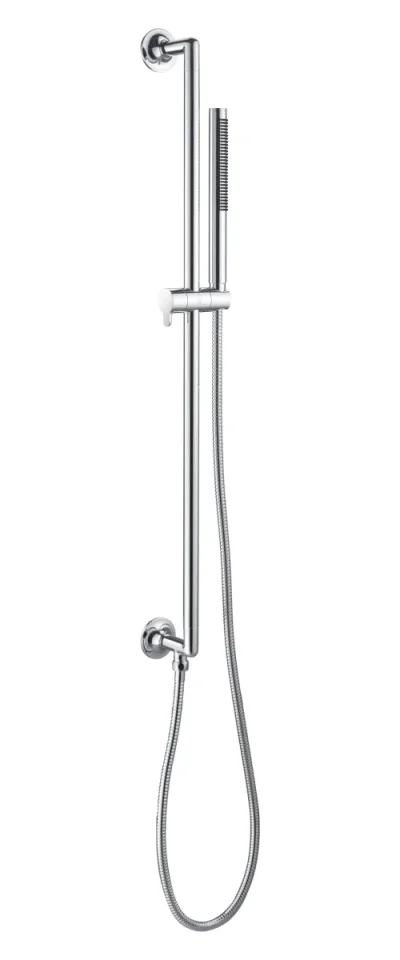 Just Taps Kono Slide Rail With Pencil Shower Handle And Hose Chrome product image - Image 1