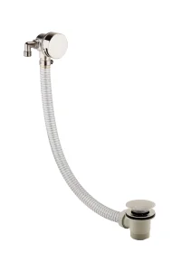 Just Taps Grosvenor Pinch Slim Click-clack Exofil, Nickel