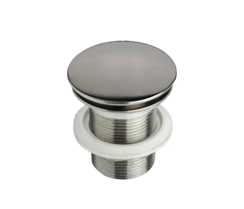 Just Taps Inox Free Flow Basin Waste Unslotted product image - Image 1