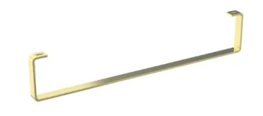 Saneux Matteo Slim 50cm Towel Rail (for 39001) - Brushed Brass product image - Image 1