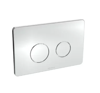 Saneux Flushe 2.0 Dot Flush Plate - Chrome product image - Image 1