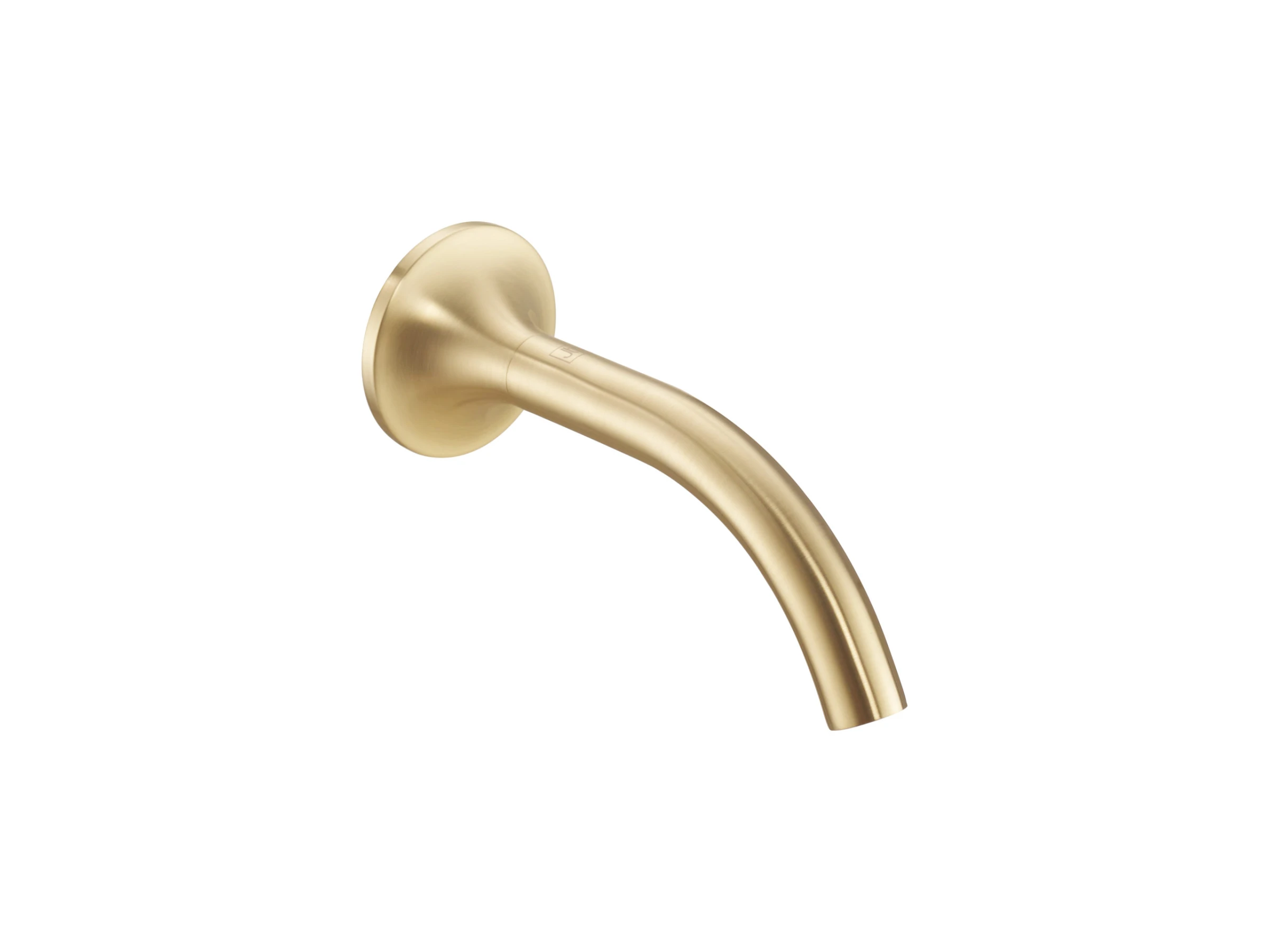 Just Taps Kono Basin Spout Brushed Brass