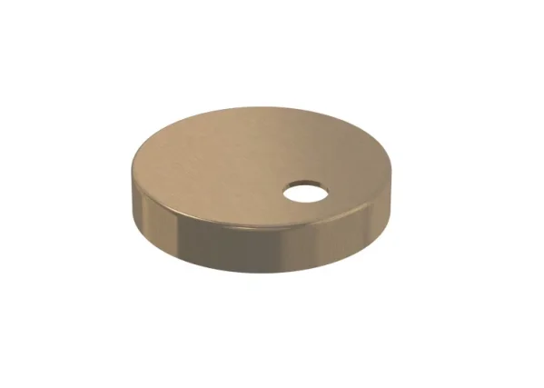 Saneux Toilet Seat Hinge Covers - Brushed Bronze product image - Image 1