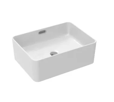 Saneux Sienna 40x31.5cm Rectangular Countertop Washbasin product image - Image 1