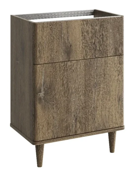HIB Sierra Bathroom Unit - Walton Oak W59.4cm product image - Image 1