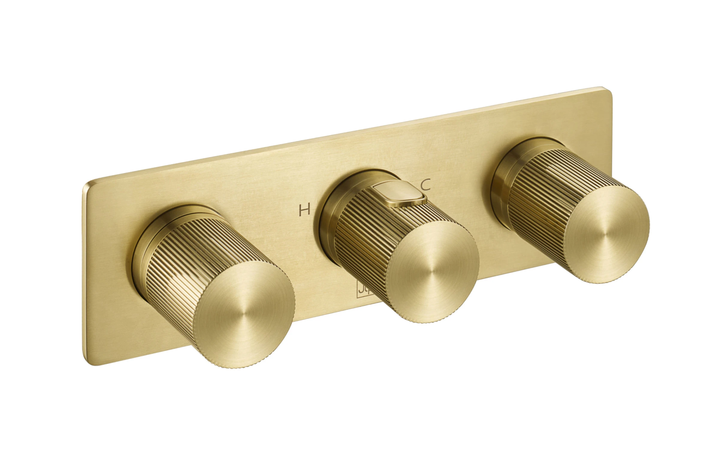 Just Taps Evo Thermostatic Concealed 2 Outlet Shower Valve