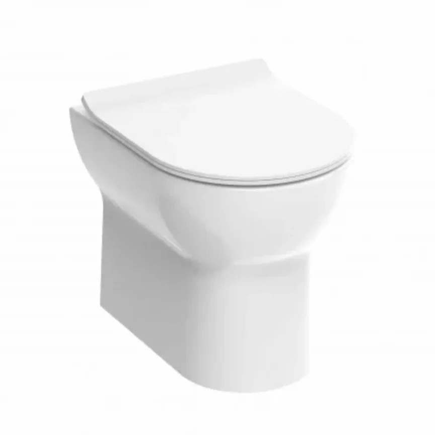 Saneux Air Back To Wall Wc Pan & Slim Seat Pack - Rimless product image - Image 1