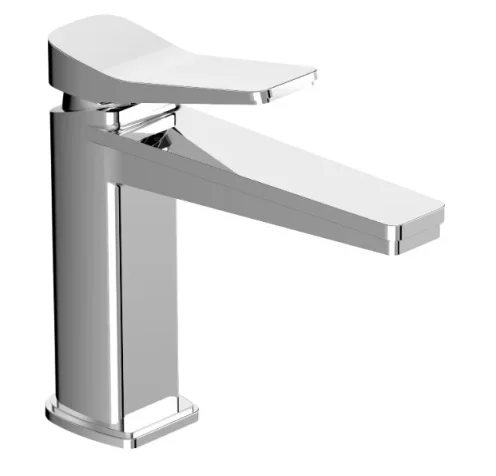 Just Taps Hix Single Lever Basin Mixer Chrome product image - Image 1
