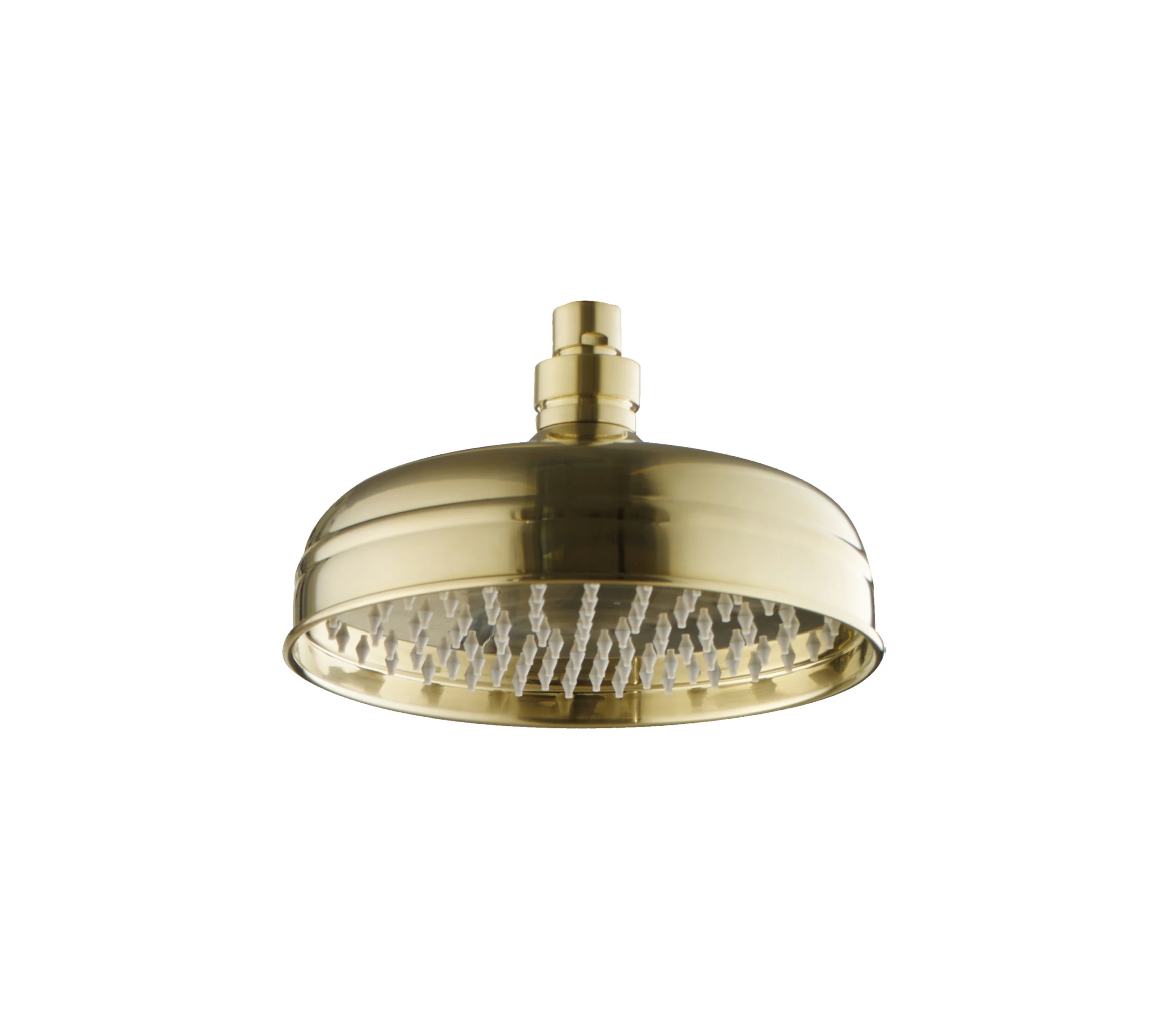 Just Taps Victorian 8" Over Head Shower Brushed Brass