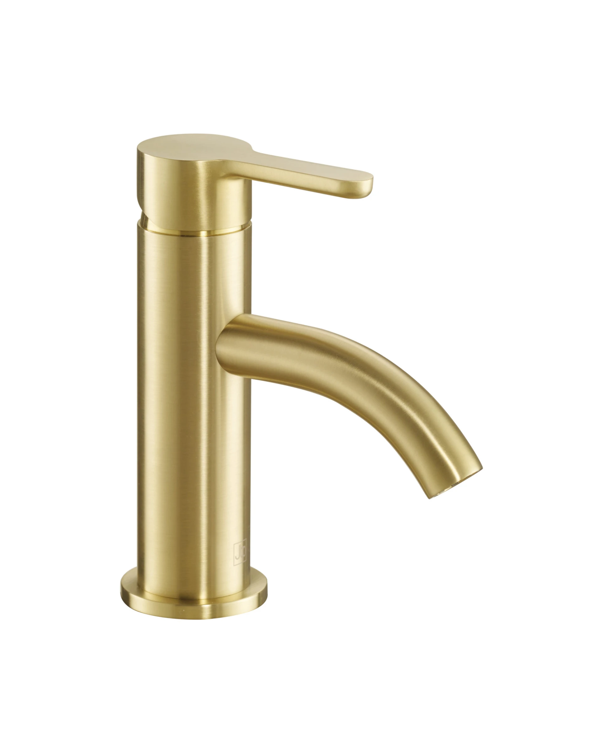 Just Taps Kono Single Lever Basin Mixer Brushed Brass