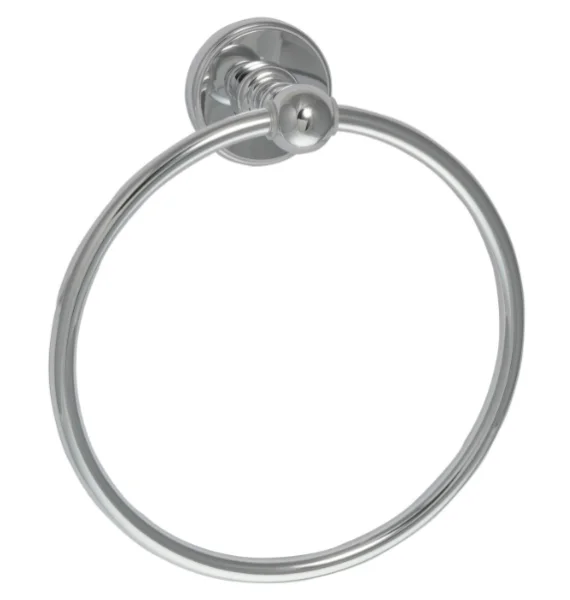 Just Taps Grosvenor Towel Ring Chrome