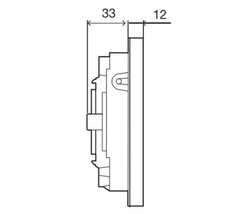 Oli Oceania Mia Mechanical Plate  technical drawing - Image 3