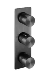 Just Taps Evo Thermostatic Concealed2 Outlet Shower Valve product image - Image 1