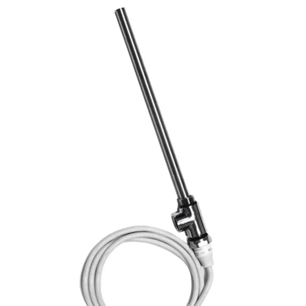 Just Taps Heating Element 200w With T Piece Brushed Black