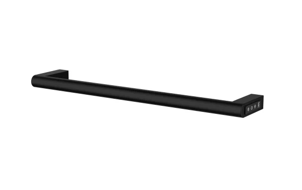 Just Taps Ora Electric Towel Radiator 600 Matt Black