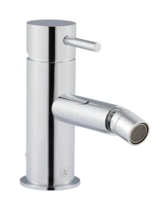Just Taps Fonti Single Lever Bidet Mixer With Pop Up Waste Chrome