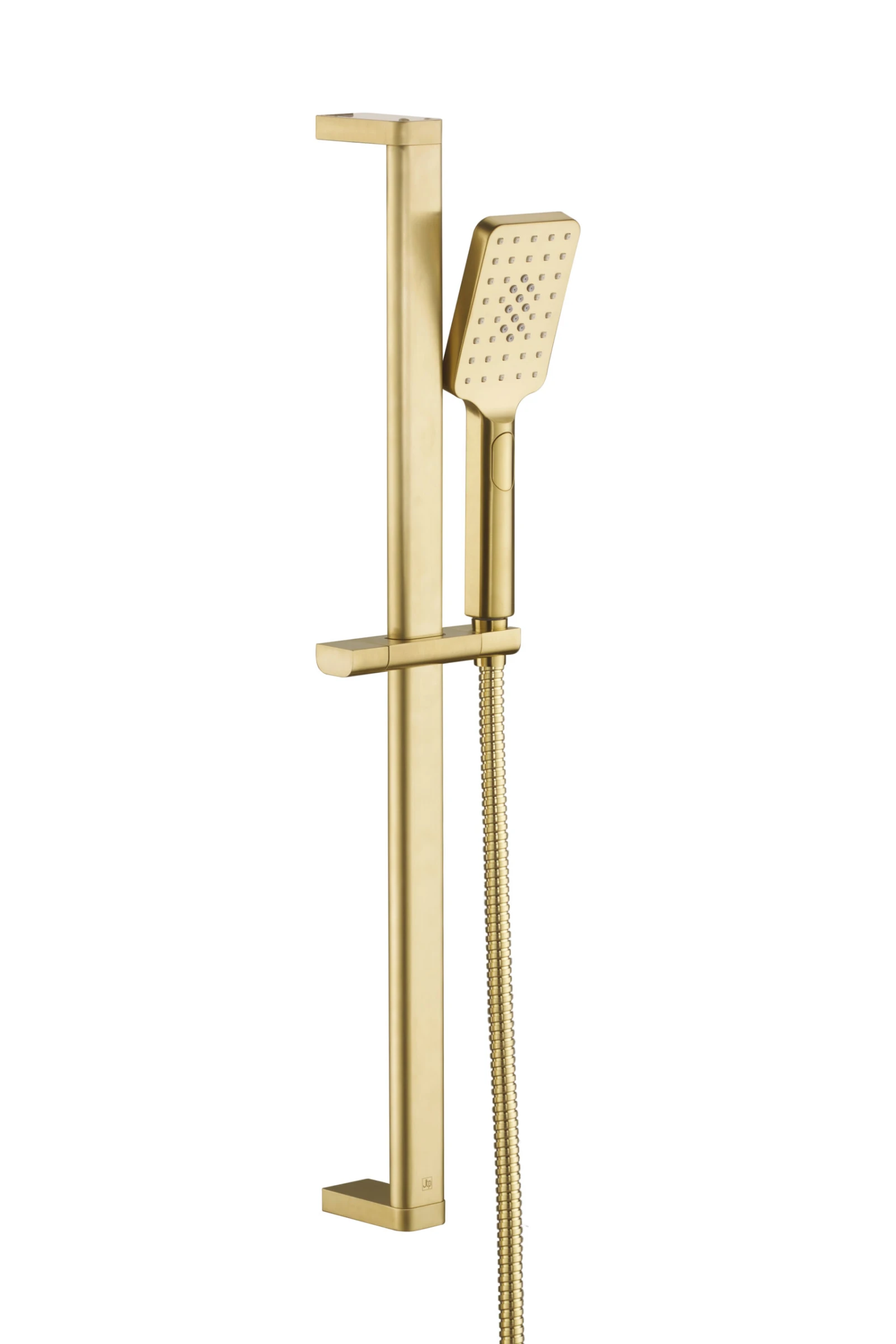 Just Taps Hix Slide Rail Kit Without Bottom Outlet Brushed Brass