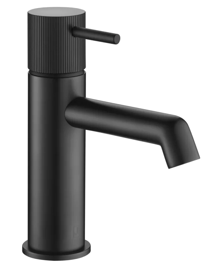 Just Taps Evo Single Lever Basin Mixer Matt Black product image - Image 1