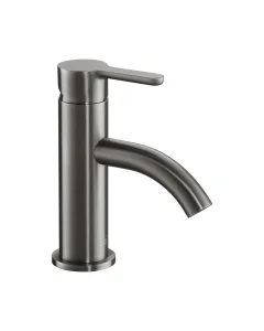 Just Taps Kono Single Lever Basin Mixer Brushed Black