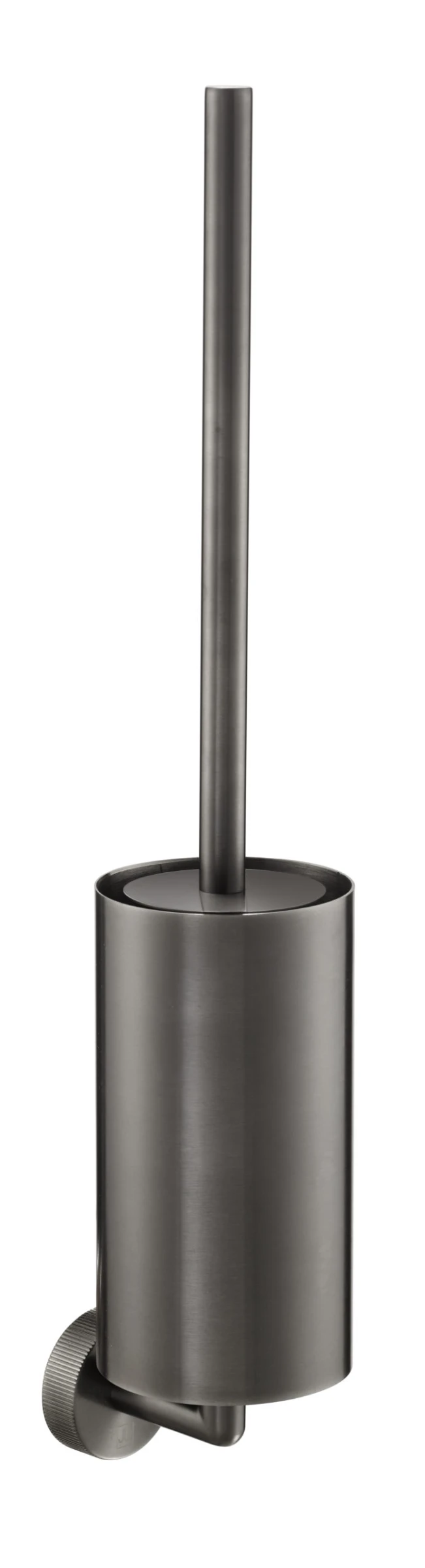 Just Taps EVO Toilet Brush Wall Mounted Brushed Black