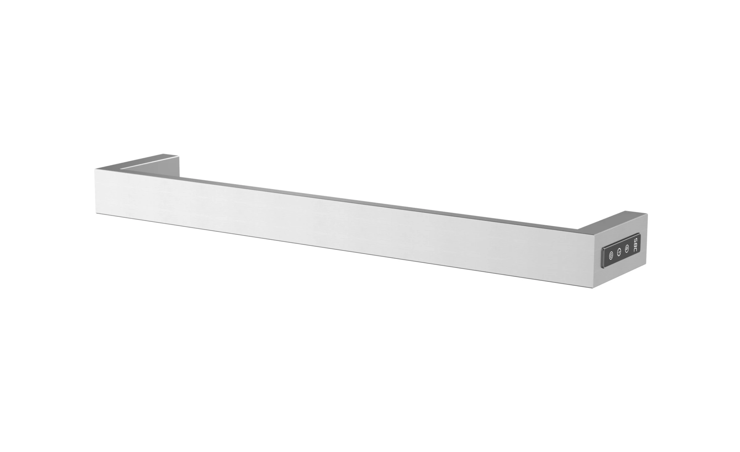 Just Taps Zen Electric Towel Radiator 600 Stainless Stell