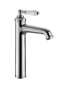 Just Taps Grosvenor Tall Lever Basin Mixer Chrome