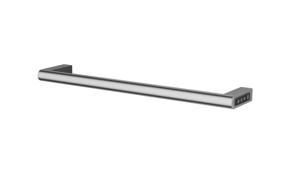 Just Taps Ora Electric Towel Radiator 600 Stainless Steel product image - Image 1