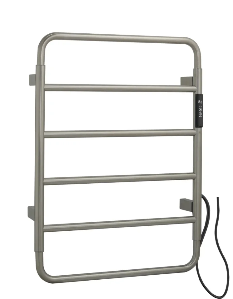 Just Taps Aero Electric Towel Radiator 640 Inox product image - Image 1