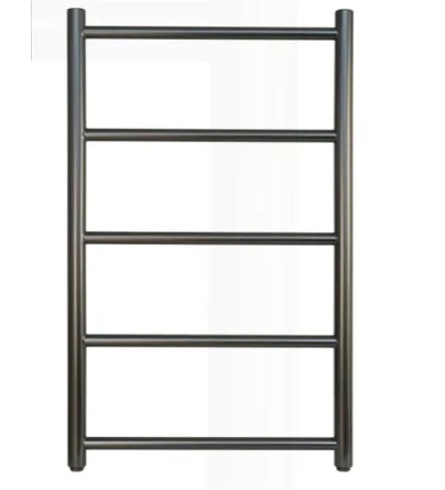 Just Taps Evo Radiator Brushed Black 800x500 product image - Image 1