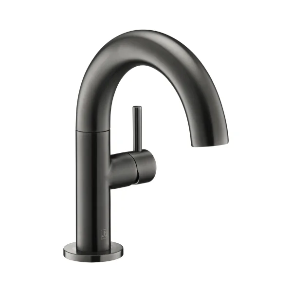 JTP Side Lever Basin Mixer Brushed Black