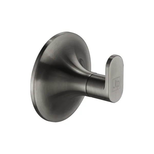Just Taps Kono Robe Hook Brushed Black