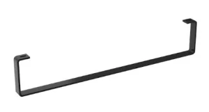 Saneux Matteo Slim 50cm Towel Rail (for 39001) - Satin Black
