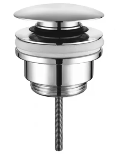 Just Taps Kono Universal Basin Waste For Slotted And Unslotted Provision Click Clack And Free Flow Chrome product image - Image 1