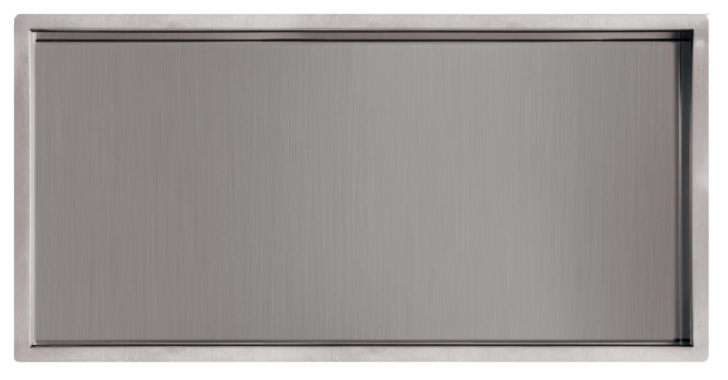 Just Taps Stainless Steel Shower Niche 600X300