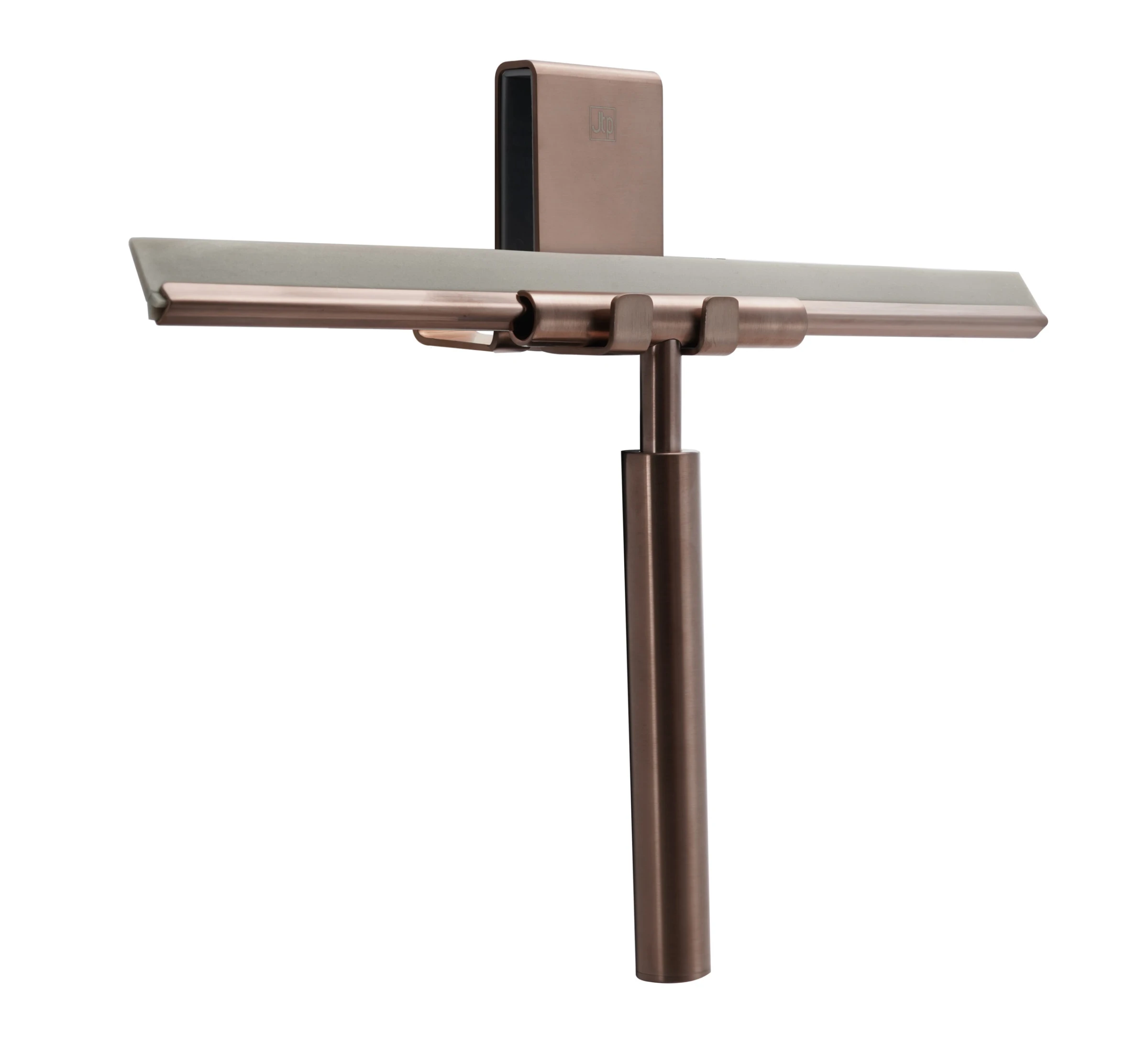 Just Taps Shower Squeegee And Towel Hook Brushed Bronze