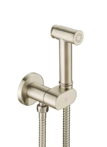 Just Taps Douche Set With Safety Stop Stainless Steel