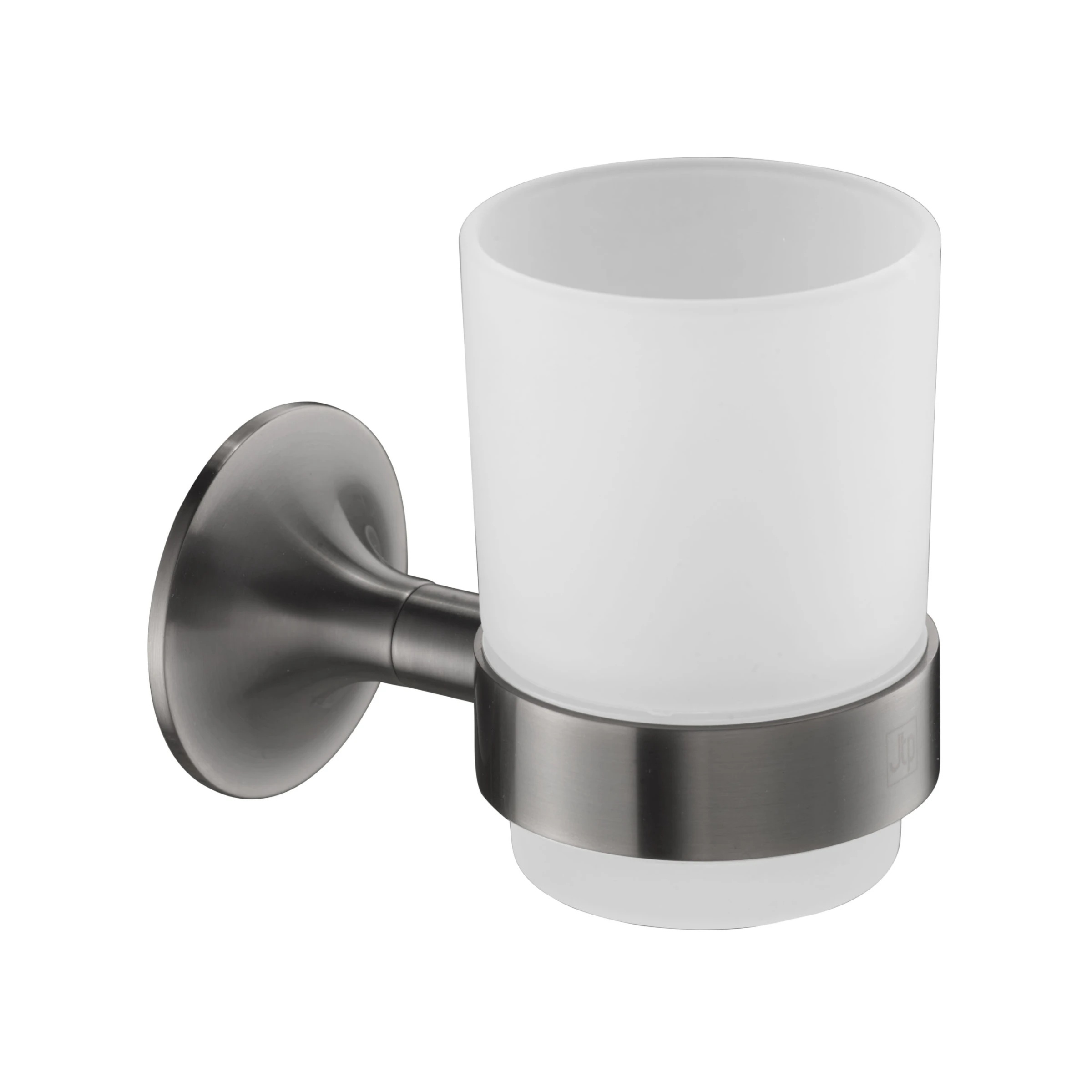 Just Taps Kono Tumbler Holder Brushed Black