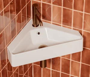 Hib Heaton Corner Cloakroom Basin