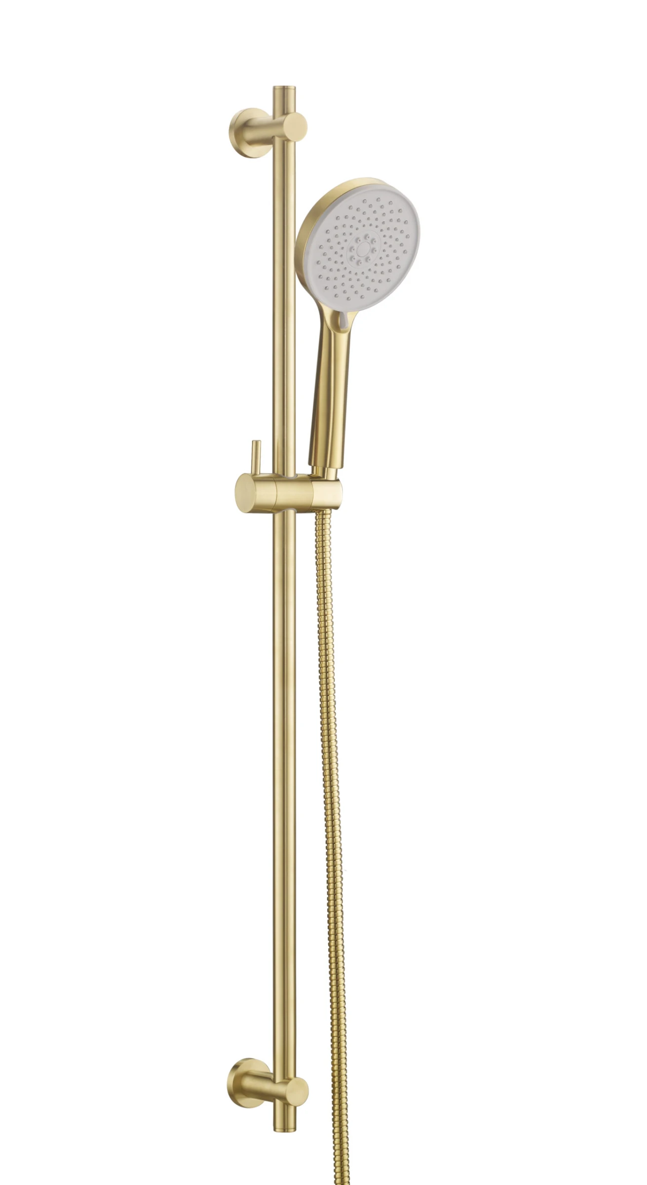 Just Taps Vos Brushed Brass Slide rail kit