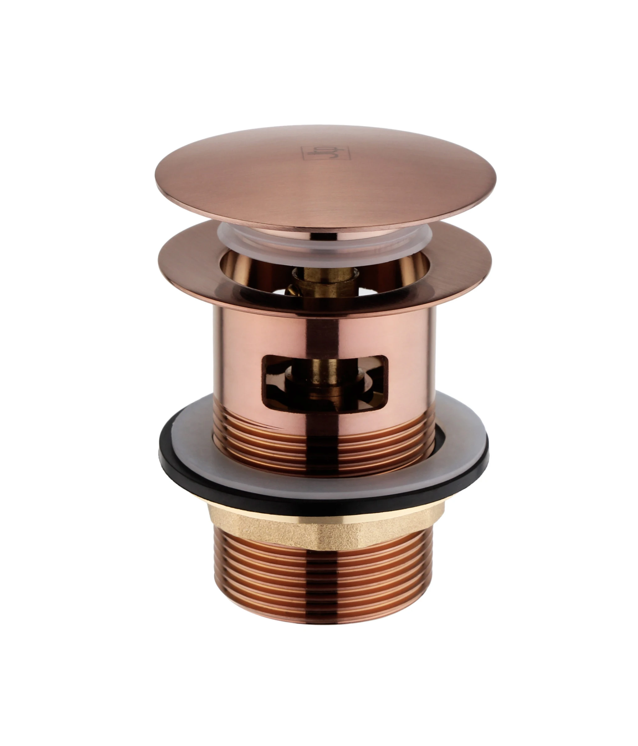 Just Taps Kono Click Clack Bath Waste Brushed Bronze