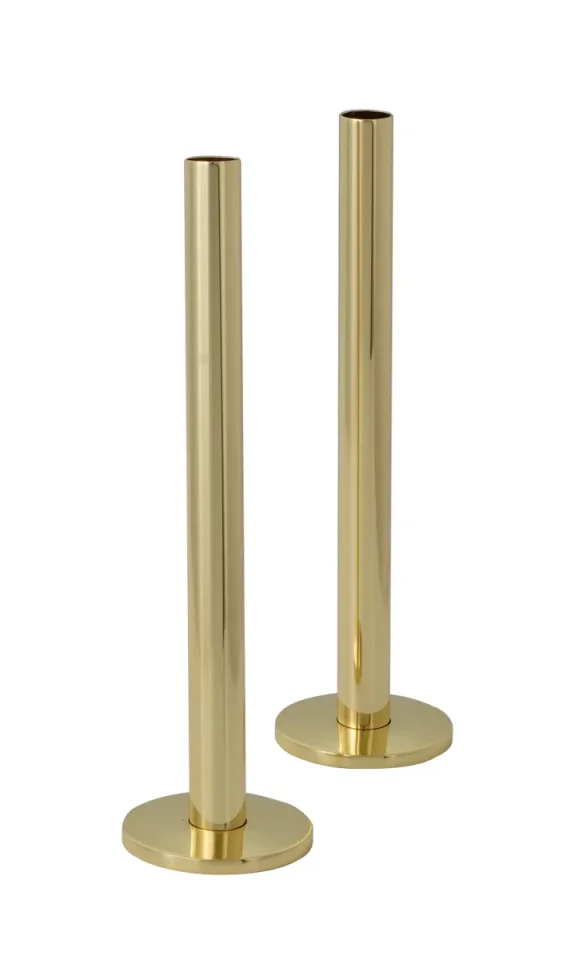 Just Taps Set Of Pipe & Flange For Radiator Valve Antique Brass product image - Image 1