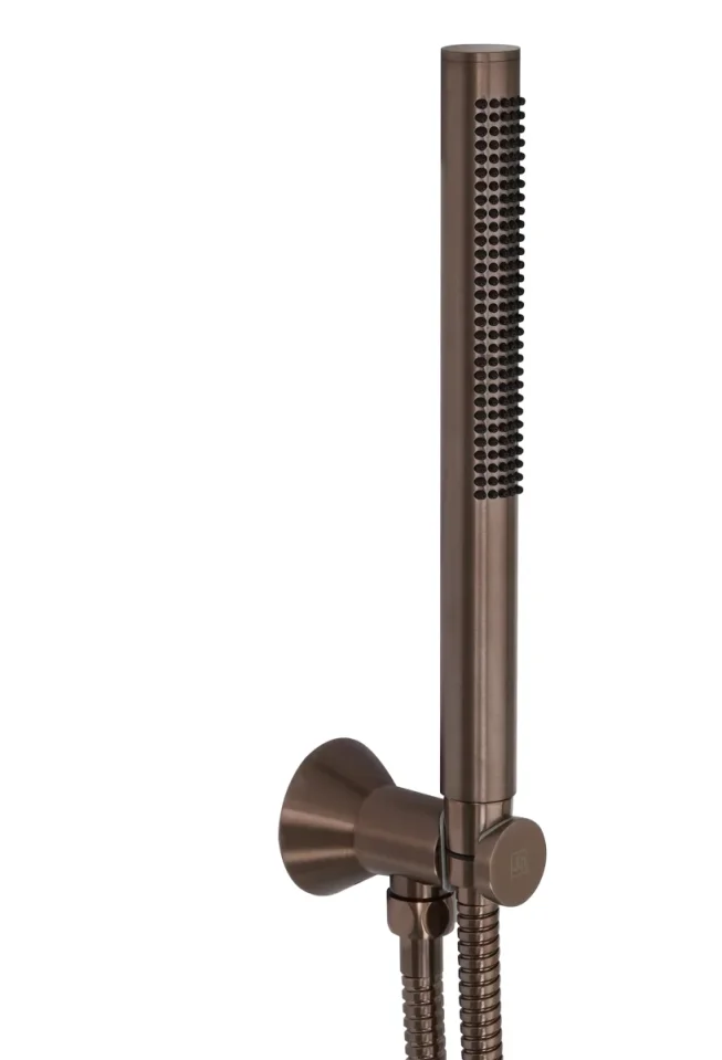 Just Taps Kono Round Water Outlet Brushed Bronze product image - Image 1