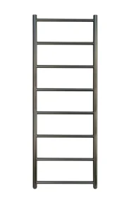 Just Taps EVO Radiator Brushed Black 1200 X 500