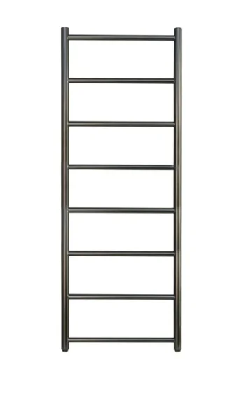Just Taps EVO Radiator Brushed Black 1200 X 500 product image - Image 1