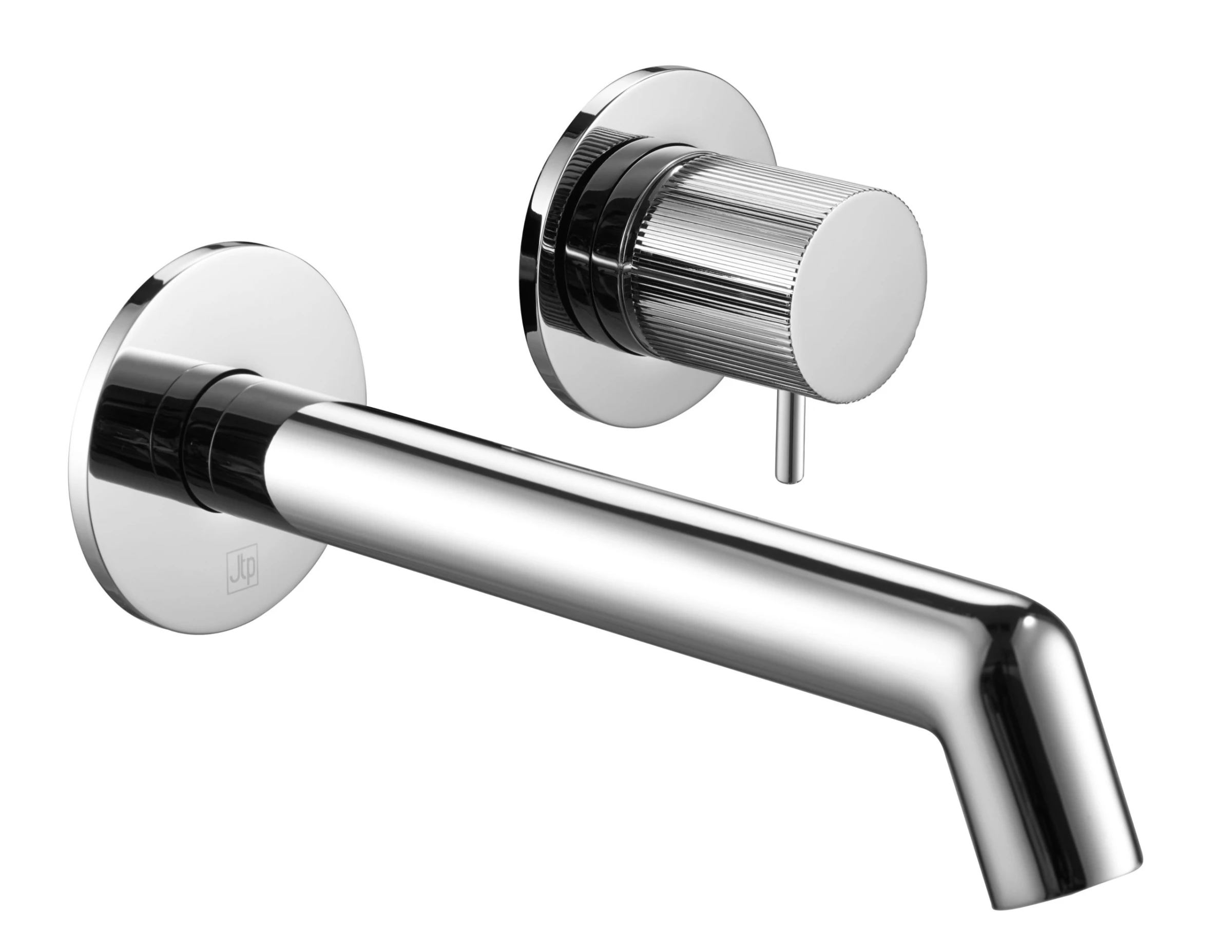 Just Taps Evo Single Lever Wall Mounted Basin Mixer Chrome