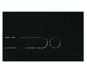 Oli Iplate Soft Black Dual Flush Plate